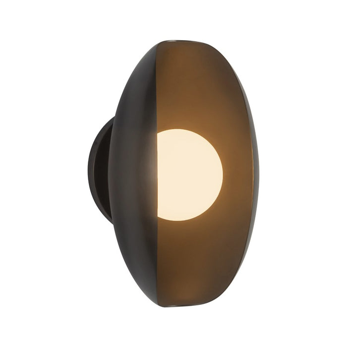 Kuzco Cortez 5" Black Dimmable LED Bathroom Vanity Light, Urban Bronze