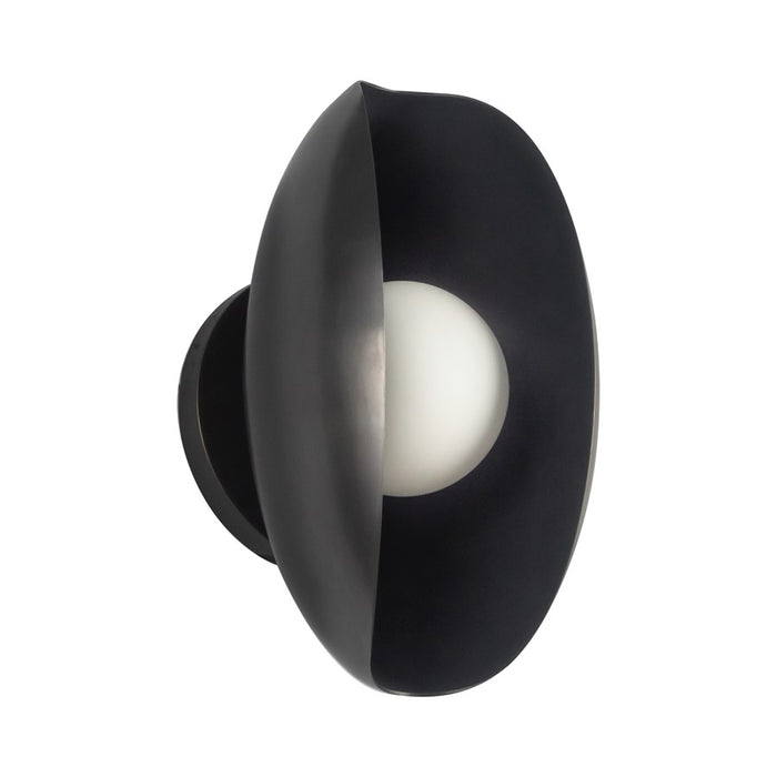 Kuzco Cortez 5" Black Dimmable LED Bathroom Vanity Light, Urban Bronze