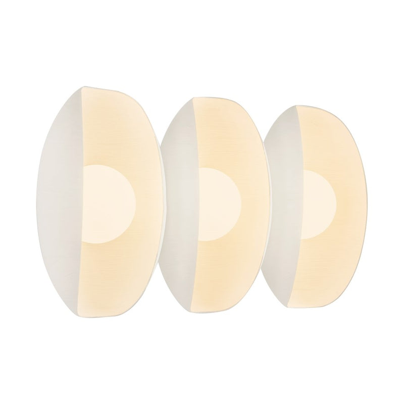 Kuzco Cortez 16" Wht Dimmable LED Bathroom Vanity Light, Antique Wht