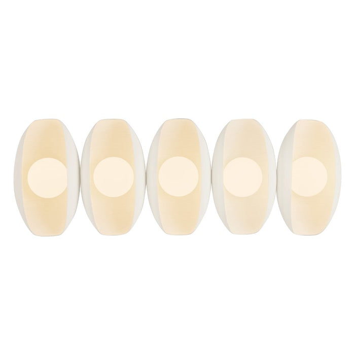 Kuzco Cortez 26" Wht Dim LED Bathroom Vanity Light, Antique Wht - WV305526AW