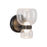 Kuzco Sutton 8" Black Dimmable LED Bathroom Vanity, Urban Bronze/Clear Glass