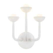 Kuzco Spade 11" Wht Dim LED Bathroom Vanity Light, Antique Wht - WV313011AW