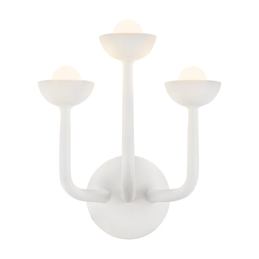 Kuzco Spade 11" Wht Dim LED Bathroom Vanity Light, Antique Wht - WV313011AW