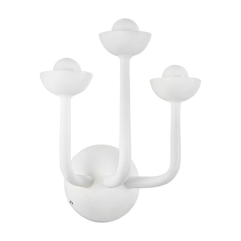 Kuzco Spade 11" Wht Dimmable LED Bathroom Vanity Light, Antique Wht