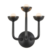 Kuzco Spade 11" Blk Dim LED Bathroom Vanity Light, Urban Brz - WV313011UB