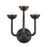 Kuzco Spade 11" Blk Dim LED Bathroom Vanity Light, Urban Brz - WV313011UB