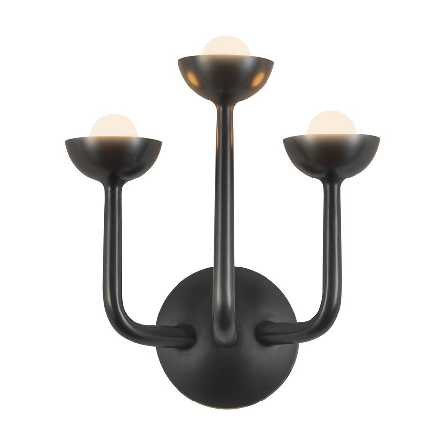Kuzco Spade 11" Blk Dim LED Bathroom Vanity Light, Urban Brz - WV313011UB