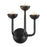 Kuzco Spade 11" Black Dimmable LED Bathroom Vanity Light, Urban Bronze