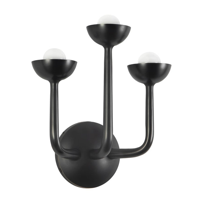 Kuzco Spade 11" Black Dimmable LED Bathroom Vanity Light, Urban Bronze