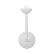 Kuzco Spade 5" Wht Dim LED Bathroom Vanity Light, Antique Wht - WV313103AW