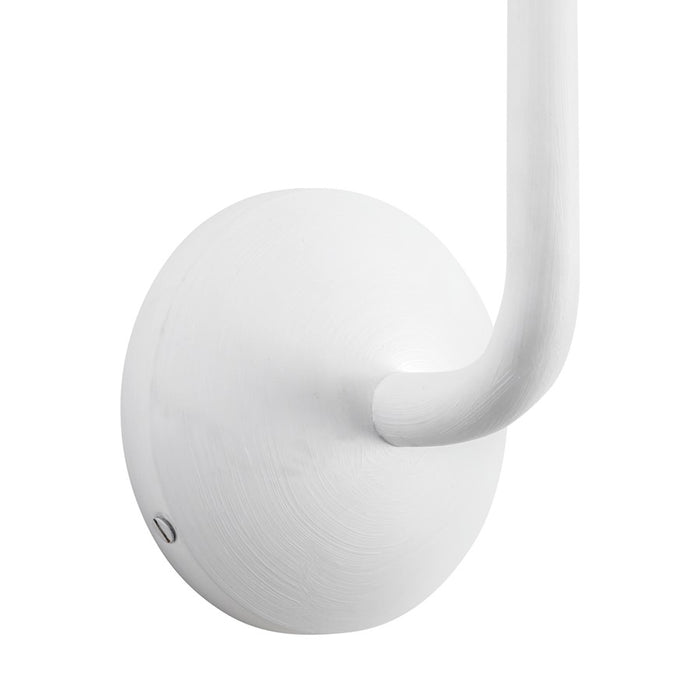 Kuzco Spade 5" Wht Dimmable LED Bathroom Vanity Light, Antique Wht