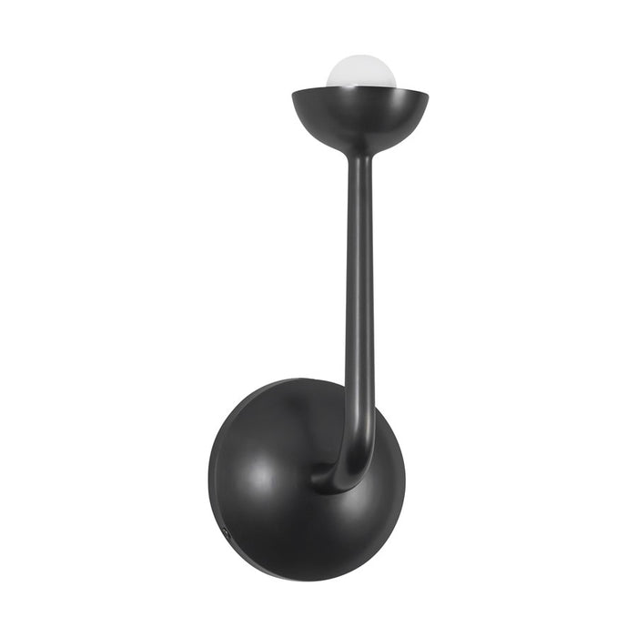 Kuzco Spade 5" Black Dimmable LED Bathroom Vanity Light, Urban Bronze