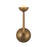 Kuzco Spade 5" Brass Dim LED Bathroom Vanity Light, Vintage Brass - WV313103VB
