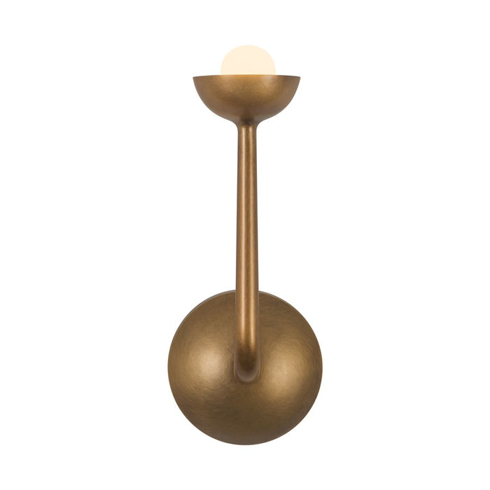 Kuzco Spade 5" Brass Dim LED Bathroom Vanity Light, Vintage Brass - WV313103VB