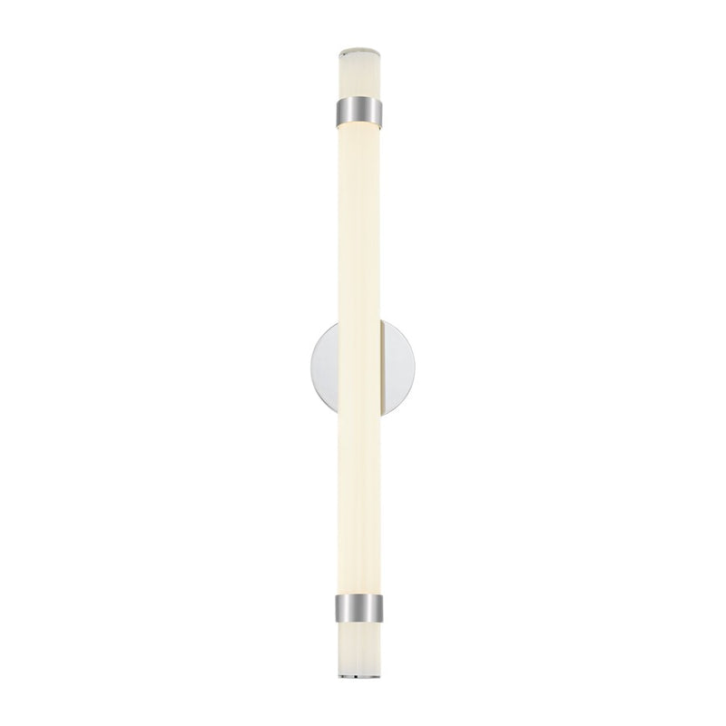 Alora Madison 30" LED Wall/Vanity Light, Nickel/Glossy Opal