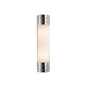 Kuzco Willard 18in 2-Light Vanity Light | English Cottage Polished Nickel Steel and Opal Matte Glass | Bathroom Vanity & Powder | Model WV348218PNOP