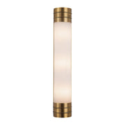 Kuzco Willard 24in 3-Light Vanity Light | Vintage Brass Steel and Opal Matte Glass | Bathroom Vanity & Powder Room | Model WV348224VBOP