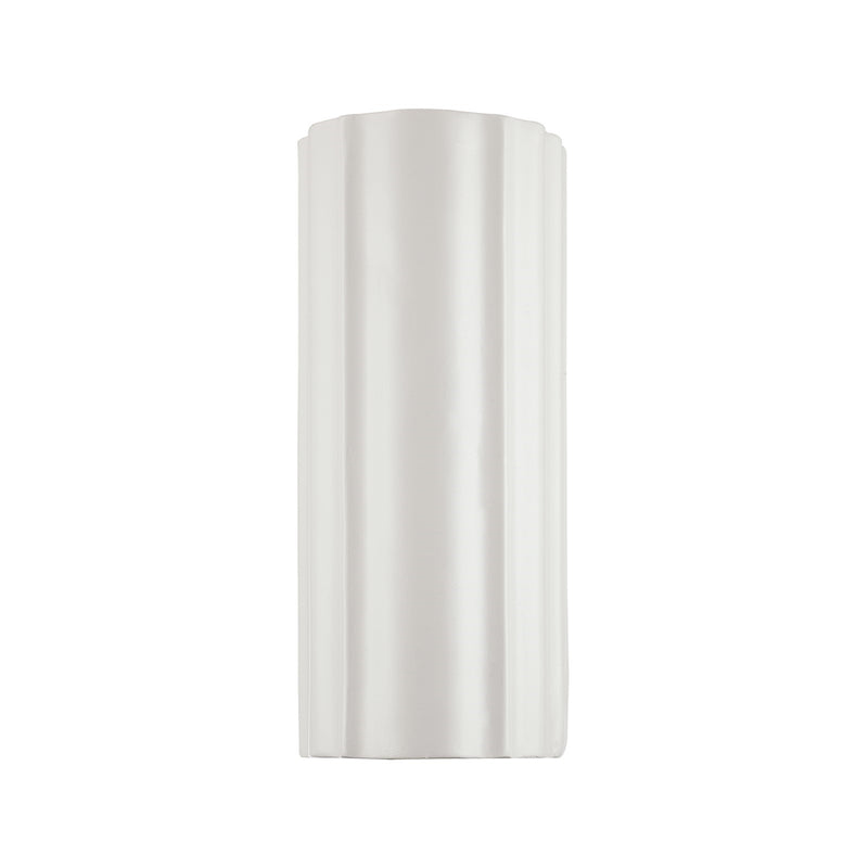 Kuzco Martine 2-Light 6in Vanity Light | Traditional Antique White Steel and Polymeric Resin | Bathroom & Powder Room | Model WV352206AW