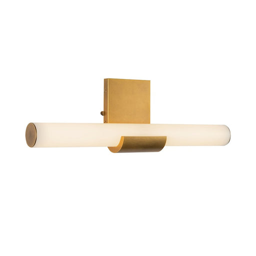 Alora Apollo 20" Wall Vanity, Vintage Brass