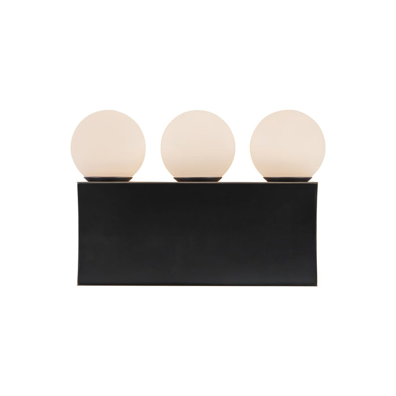 Kuzco Sinclair 12" Blk Dim LED Bathroom Vanity Light, Urban Brz - WV364312UB