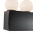 Kuzco Sinclair 12" Black Dimmable LED Bathroom Vanity Light, Urban Bronze
