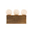 Kuzco Sinclair 12" Brass Dim LED Vanity Light, Vintage Brass - WV364312VB