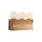 Kuzco Sinclair 12" Brass Dimmable LED Vanity Light, Vintage Brass