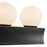 Kuzco Sinclair 21" Black Dimmable LED Bathroom Vanity Light, Urban Bronze
