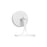 Alora Mood Issa 6" LED Wall/Vanity Light, White