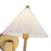 Kuzco Serena 8" Socket Wall/Vanity Light, Aged Gold/Opal Glass