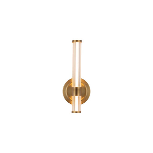 Kuzco Elsie 12" LED Wall/Vanity Light, Brushed Gold - WV509012BG-UNV