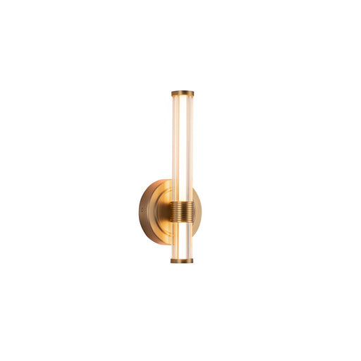 Kuzco Elsie 12" LED Wall/Vanity Light, Brushed Gold