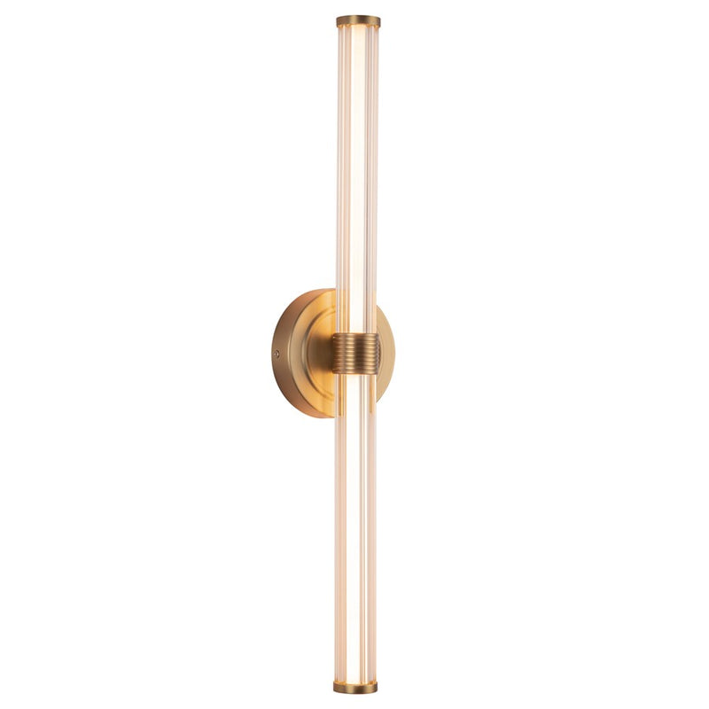 Kuzco Elsie 24" LED Wall/Vanity Light, Brushed Gold