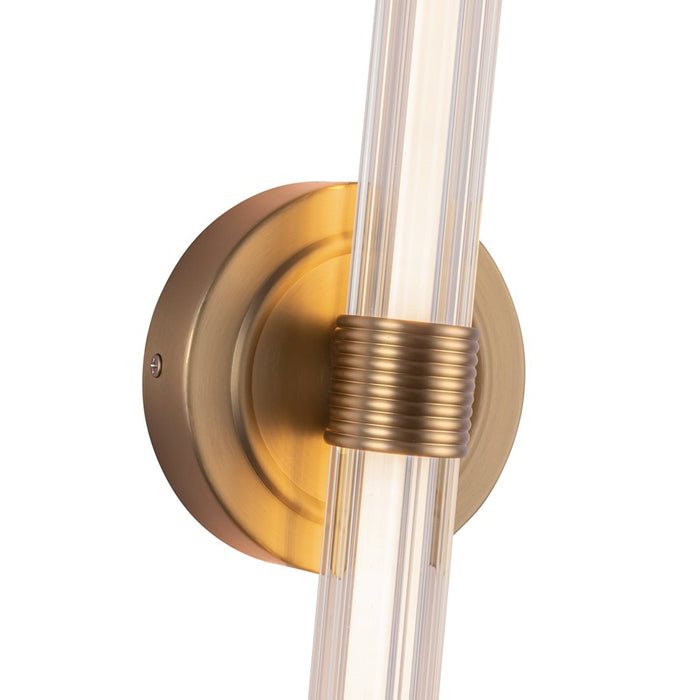 Kuzco Elsie 24" LED Wall/Vanity Light, Brushed Gold