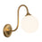 Kuzco Bancroft 12" Gold Bathroom Vanity Light, Brushed Gold - WV561106BG