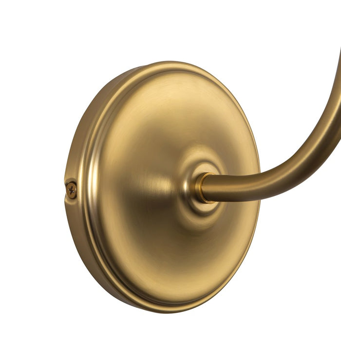 Kuzco Bancroft 12" Gold Bathroom Vanity Light, Brushed Gold