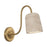 Kuzco Bromley 5" Gold Bathroom Vanity, Brushed Gold/Travertine - WV592105BGTRV