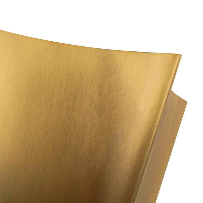 Kuzco Shelton 10" Gold Bathroom Vanity Light, Brushed Gold