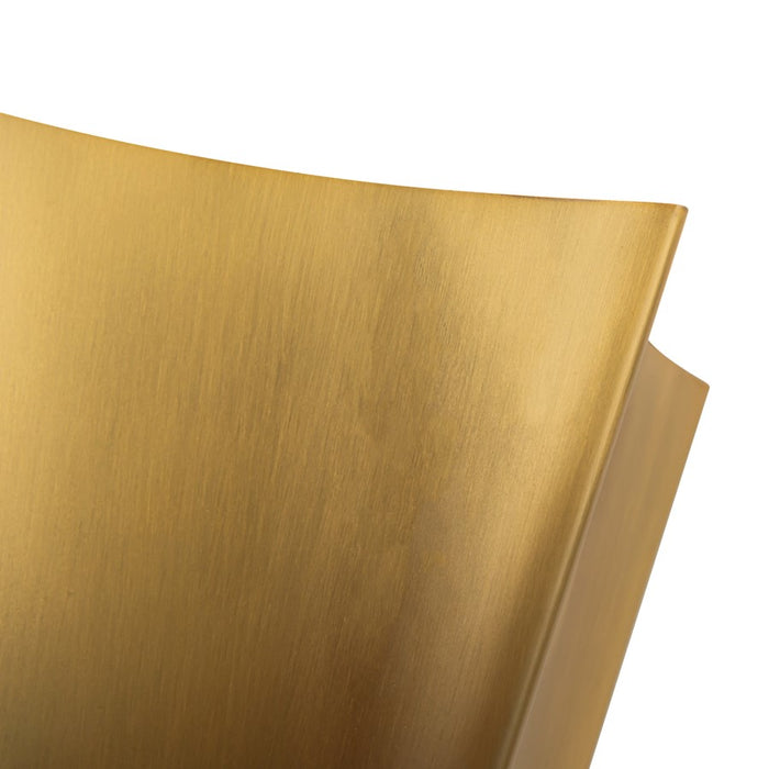 Kuzco Shelton 10" Gold Bathroom Vanity Light, Brushed Gold