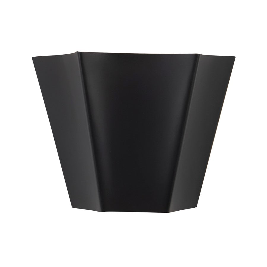 Kuzco Shelton 10" Blk Bathroom Vanity Light, Matte Black - WV595209MB