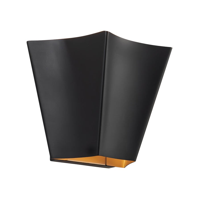 Kuzco Shelton 10" Black Bathroom Vanity Light, Matte Black