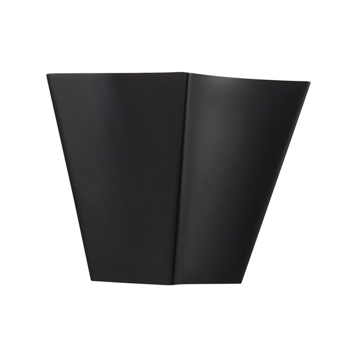 Kuzco Shelton 10" Black Bathroom Vanity Light, Matte Black