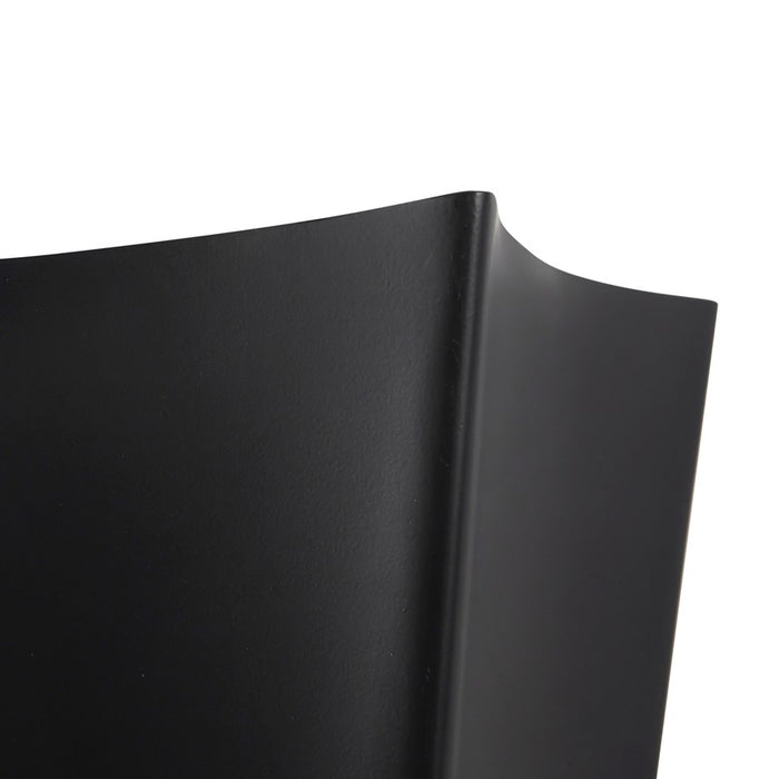 Kuzco Shelton 10" Black Bathroom Vanity Light, Matte Black