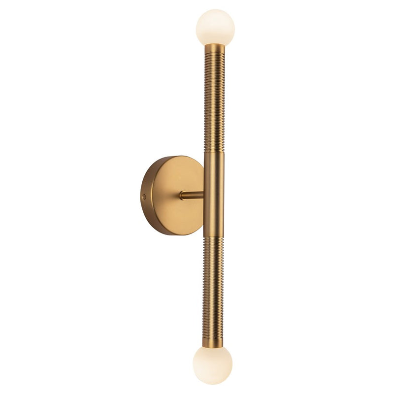 Kuzco Arden 23" LED Wall/Vanity Light, Gold/Opal Glass - WV612223BGOP-UNV