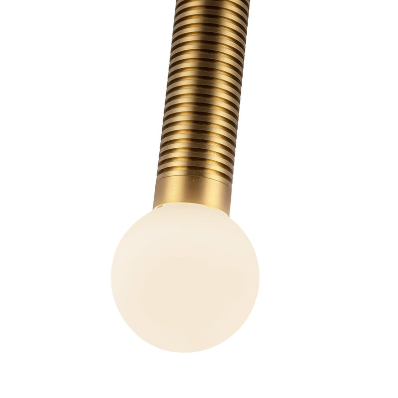 Kuzco Arden 23" LED Wall/Vanity Light, Gold/Opal Glass