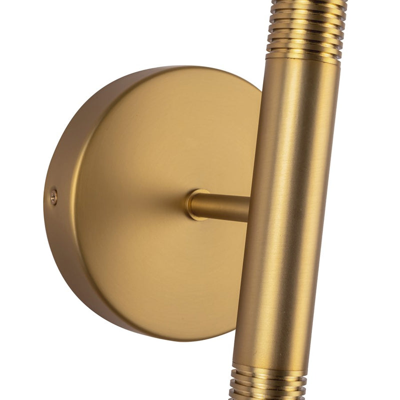 Kuzco Arden 23" LED Wall/Vanity Light, Gold/Opal Glass