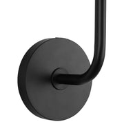 Alora Mood Plisse 7in 1-Light Wall Sconce | Vintage Matte Black and Opal Glass | Bathroom Vanity & Powder Room | 60W E26 Damp | Model WV628107MBOP