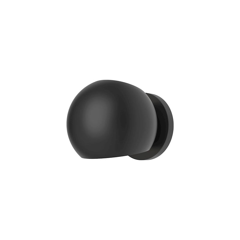 Kuzco Willow 6in 1-Light Vanity Light | Modern Matte Black and Clear Glass | Bathroom Vanity | 6 x 5 in | Model WV648006MB