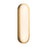 Kuzco Evelyn 16" Gold Dimmable LED Bathroom, Brushed Gold/Alabaster