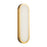 Kuzco Evelyn 16" Gold Dimmable LED Bathroom, Brushed Gold/Alabaster